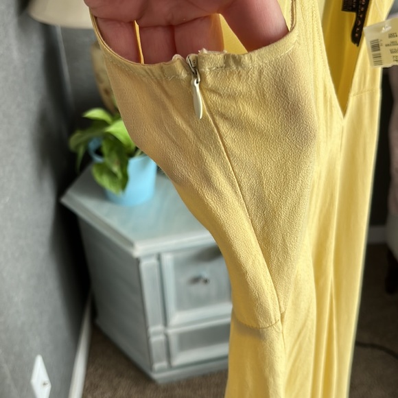 Aeropostale Spring Pastel Yellow Jumpsuit - Picture 5 of 7